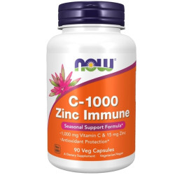 Now C-1000 Zinc Immune  90 kaps.