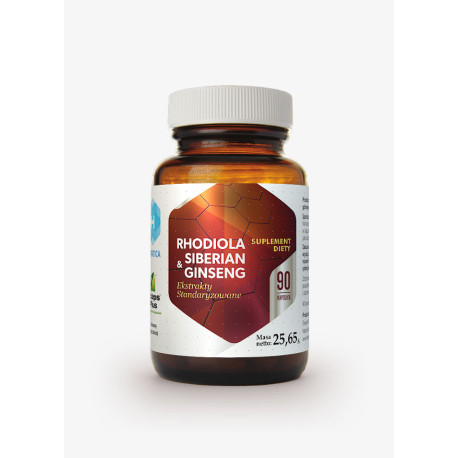 Hepatica Rhodiola & Siberian Ginseng 90 kaps.