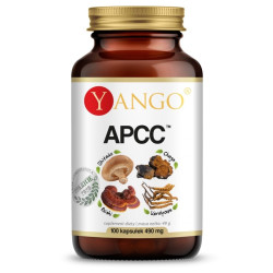 YANGO APCC™ - reishi, kordyceps, shitake, chaga 100 kaps.