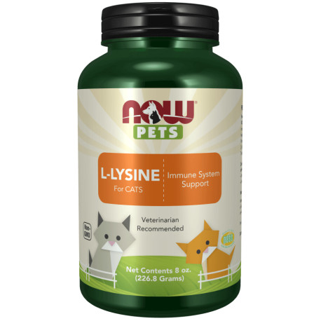 NOW PETS L-Lysine For Cats 226,8 g