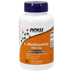 NOW L-Methionine 100 kaps.