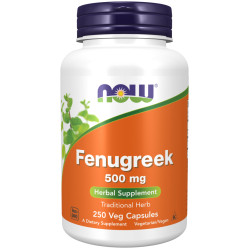 NOW Fenugreek 500 mg 250 kaps.