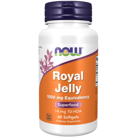 Now Royal Jelly 1000mg 60 softgels