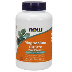 Now Magnesium Citrate pure powder 227 g