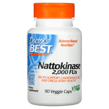 Doctors Best Nattokinase 2000 FUs 90 kaps.