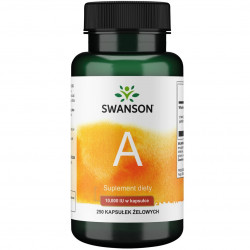 Swanson Vitamin A 10.000 IU 250 kaps.
