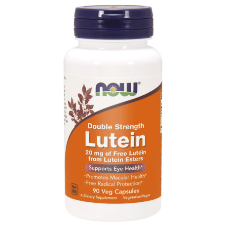 NOW FOODS Double Strength Lutein 20 mg 90 kaps.