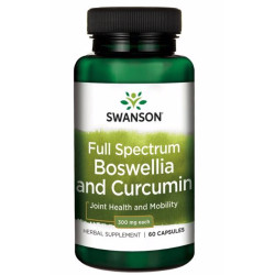 Swanson Full Spectrum Boswellia and Curcumin 60 kaps.