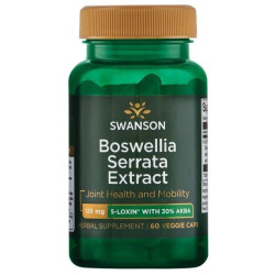 Swanson Boswellia Serrata Extract 125 mg 60 kaps.
