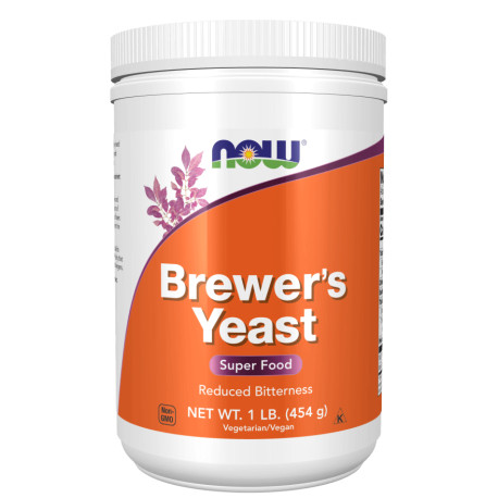 NOW Brewers Yeast 650 mg 454 g