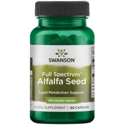 Swanson Full Spectrum Alfalfa 400 mg 60 kaps.