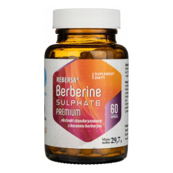 HEPATICA Berberine Sulphate Premium - 400 mg 60 kaps.