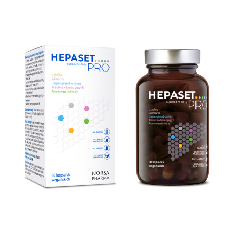 NORSA PHARMA Hepaset PRO 60 kaps.