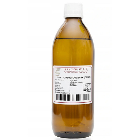 STANLAB Dimetylsulfoxid (DMSO) PURE 500 ml