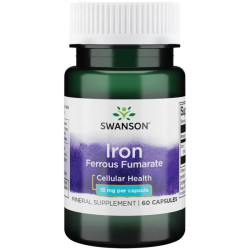 Swanson Iron Ferrous Fumarate 18 mg 60 kaps.