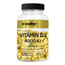 IronFlex Vitamin D3 4000IU - 120kaps.