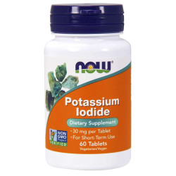 NOW Potassium Iodide 30 mg 60 tabl.