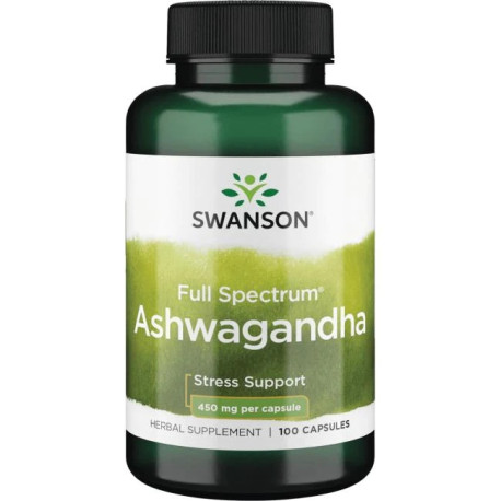 SWANSON Full Spectrum Ashwagandha 100 kaps.