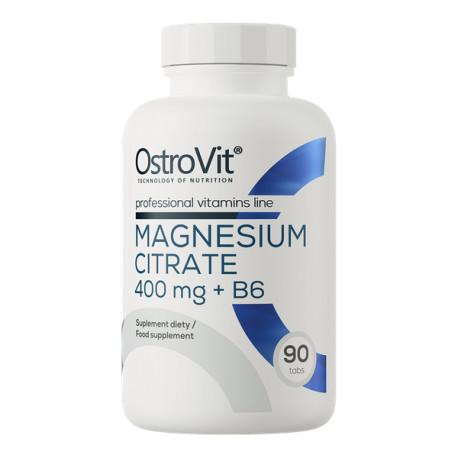 OSTROVIT Magnesium Citrate 400 mg + B6 90 tabl.