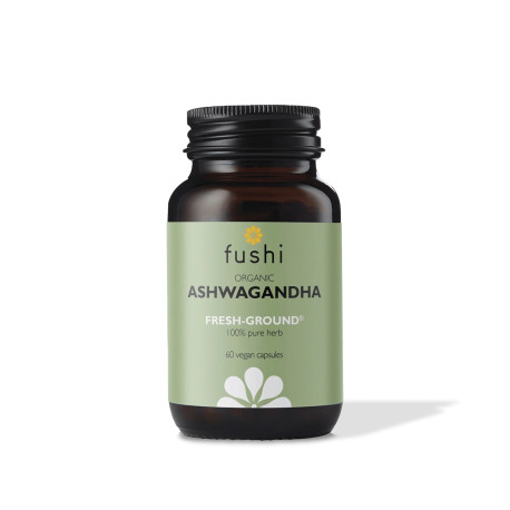 FUSHI Organic Ashwagandha 60 kaps.