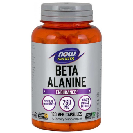 NOW Beta Alanine 750 mg 120 kaps.