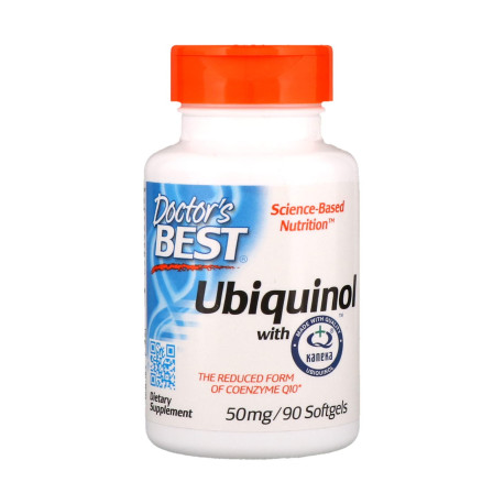 DOCTORS BEST Ubiquinol with Kaneka 50 mg 90 kaps.