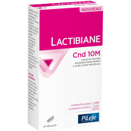 PILEJE Lactibiane Cnd 10M - Probiotikum 30 kaps