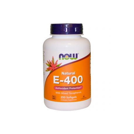 NOW Vitamin E-400 MT- 250softgels