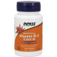 NOW Vitamin D3-5000 IU - 120 softgels