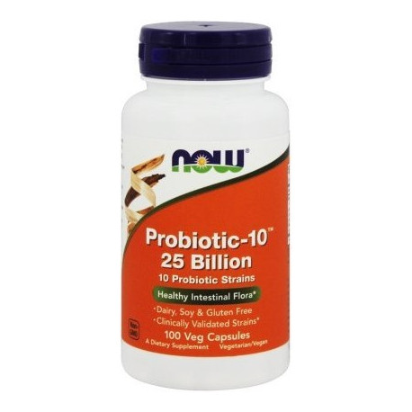 Now ProBiotic 10 25 Billion 100 vegcaps.