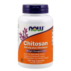NOW Chitosan 500mg 120cps