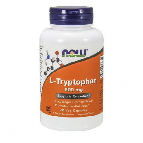 NOW L-Tryptophan 500mg - 60vcaps.