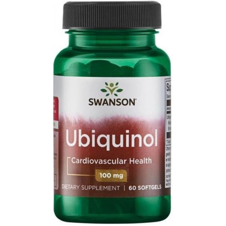 SWANSON UBIQUINOL 100MG 60 kap