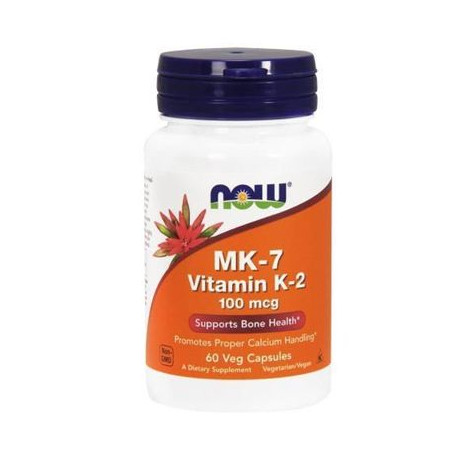 NOW Vitamin K-2 MK7 100MCG - 60vcaps