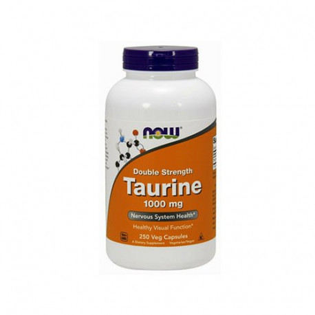 NOW Taurine Double strenght 1000mg 250vcaps
