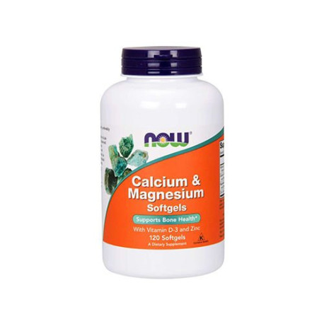 NOW Calcium And Magnesium 120softgels