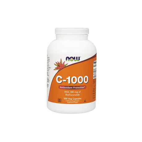 NOW Vitamin C-1000 Boiflavonoids-500vcaps.