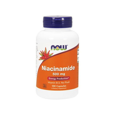 NOW Niacinamide 500mg - 100caps