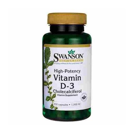 SWANSON Vitamin D-3 1000IU - 250caps